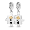Gnoce Colgante Personalizado Puzzle Pareja