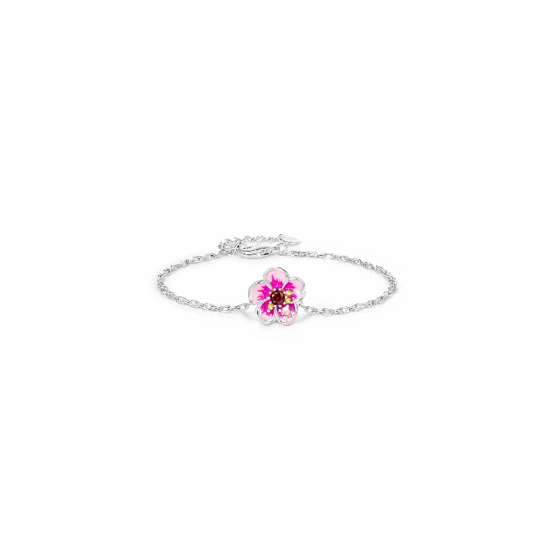 Gnoce Pulsera Ajustable Sakura Rosa
