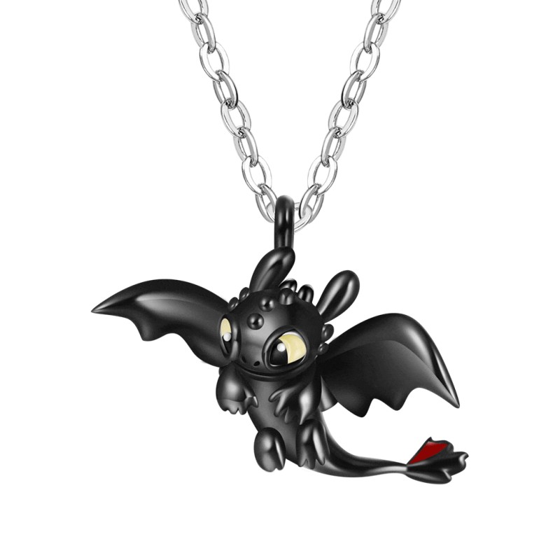 Gnoce Cómo Entrenar a Tu dragón Desdentao Collar Alas Batientes